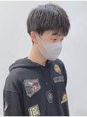 【メンズ 松戸 岩口】黒髪軽めツーブロマッシュショート