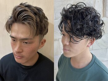 フォレスト ヒル Forest Hill by Genitoreの写真/ツイストやスパイラル、トレンドのパーマスタイルでかっこよく☆髭や眉のお手入れ、似合うカラーの相談も◎