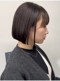大人かわいい耳かけボブ＊似合わせカットサイドバング/明大前