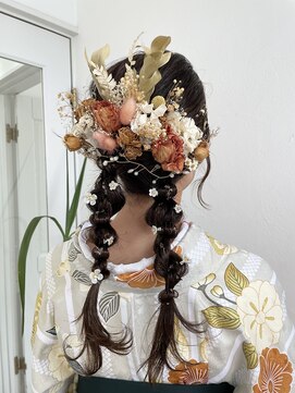 リンダ Linda 編みおろしアレンジ