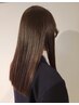 【こだわり】グラジェネストレート＋カット＋トリートメント