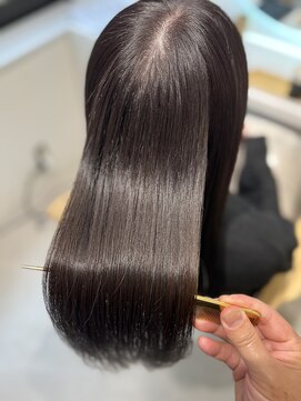 グロウ レランテ(GLOW lelante) 降旗限定　髪質改善ストレート