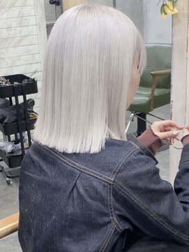 アポロ 横浜駅店(apollo) ブリーチダブルカラーハイトーンケアブリーチレイヤー