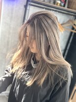 シールドヘアー 沖縄 新都心(C'LD Hair)&nbsp;シャドールーツ◇透け感ベージュ