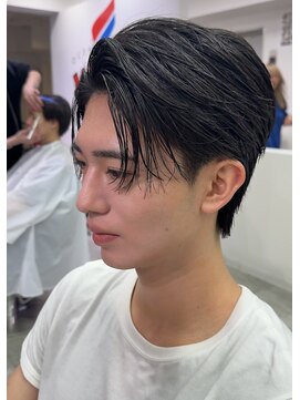 オーシャントーキョー 心斎橋(OCEAN TOKYO WEST) センターパートダウンパーマ韓国ショート