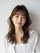 ニスル 町田店(NISURU) 似合わせカット/大人ガーリー/ダークアッシュ/着物/町田/町田駅