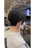ショートレイヤー髪質改善