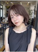 ショートボブ　ミニボブ　タンバルモリ　ヨシンモリ