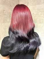 キャラ シャローネ 池袋(Chara Chalone)&nbsp;ダークレッド/ルーツカラー/グラデーションカラー【岸雄一】