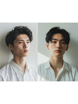 メンズカットならお任せ！今以上にオシャレとカッコイイを目指せる。髪が伸びてもキマるスタイルをご提案◇