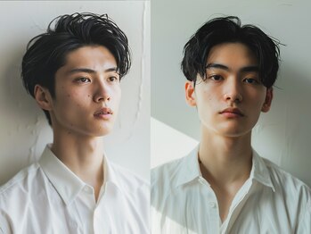 エムエイチバーバー 肥後橋(MH THE BARBER)の写真/メンズカットならお任せ!今以上にオシャレとカッコイイを目指せる。髪が伸びてもキマるスタイルをご提案◇