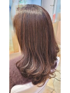 シュヴー 門前仲町(CHEVEUX) ロングワンカールレイヤースタイル