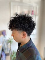 ヴィフ ヘアアンドデザイン(Vif hair&design)&nbsp;メンズマッシュショート×ツイストスパイラル
