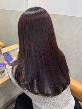 【Lufeli】内海ひなのラベンダーブラウン／ラベンダーカラー