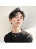 ダークブラウン×センターパートの紹介♪