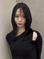ジーナ 福岡天神(Zina)&nbsp;レイヤーカット/ハイレイヤー/韓国/顔まわり/Zina福岡天神