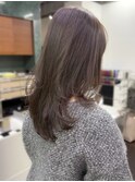 ラベンダーアッシュ　アッシュベージュ　春カラー☆