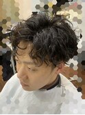 メンズパーマ　ランダム