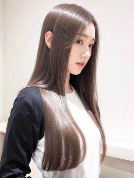 ソース 堺東(SOURCE) 髪質改善♪艶ストレートロング