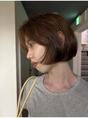 ニュアンスデジタルパーマ　ミニボブ