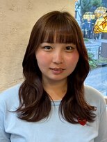 フェイバー 警固店(FAVOR) 透明感ベージュ×くびれレイヤー