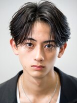 オーシャントーキョーオーバー 渋谷(OCEAN TOKYO OVER)&nbsp;ツーブロックナチュラルダウンパーマシースルーマッシュ