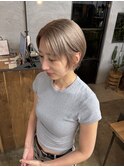 Stylistイケダ>>ミルクティーブロンド