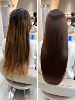 アース 渋谷店(HAIR&MAKE EARTH)&nbsp;髪質改善×縮毛矯正で叶える艶ロング