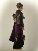 成人式着付け