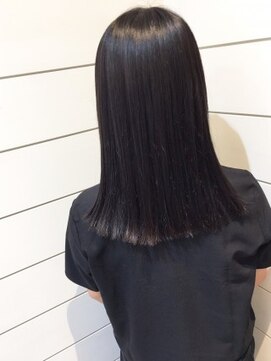 ネオリーブ アンド 渋谷店(Neolive &) 【Neolive & 渋谷店】伸ばしかけ＊黒髪ストレート