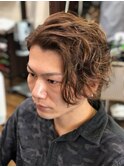 無造作ミディアム アレンジスタイル