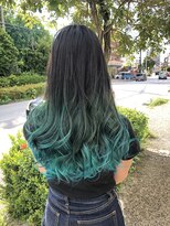 クラナ(clana)&nbsp;ブリーチ１回・エメラルドグラデーション