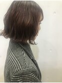 切りっぱなしボブ