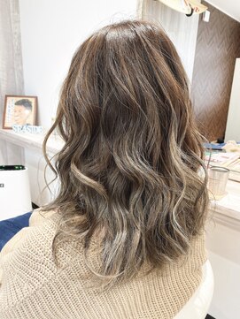 カナロア(KANALOA) KANALOA☆外国人風キャメルベージュハイライト