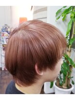 タイガ 上野御徒町(TAIGA) 髪質改善×ブリーチオンカラー(メンズ/ショート)
