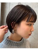 【志岐英恵】 ナチュラルショートBOBスタイル