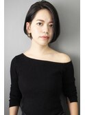 【morio池袋)大人かわいいサイドパートショートボブ