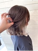 【LUNON fieju】インナーカラー×シルバーミルクティー