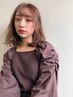『女性フルコースメンテ☆』前髪カット＋カラー＋Aujuaトリートメント