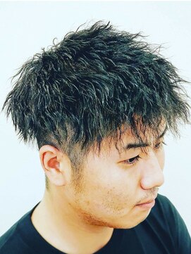 スウェル 船橋店(Swell) メンズツイストパーマスパイラルパーマフェード[船橋]