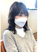 #くるくるパーマ#前髪パーマ#ウルフパーマ
