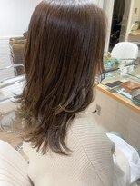 ネオリーブ チロル 横浜西口店(Neolive CiroL.)&nbsp;韓国風レイヤー　ミディアムレイヤー