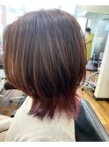 ナチュラルレイヤー×モテミディアム