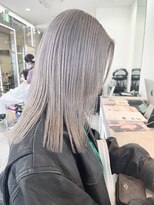 リフトバイマグ 松本駅前店(lift by mag) 10代20代★大人かわいいダブルカラーブリーチミルクティーカラー