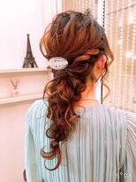 ヘアメイク ジェイエム&nbsp;編みおろし