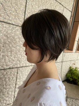 ライズ バイ レボ(RISE by REVO) 大人可愛いココアベージュグレージュカラーボブウルフ黒髪我孫子