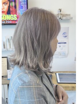 レポ(LEPO) ブリーチあり◎シルバーラベンダー