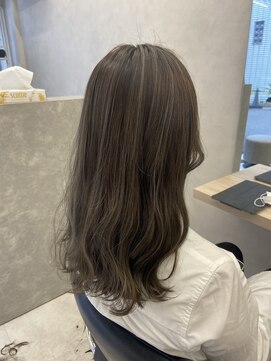 オプティマヘアー(Optima Hair) 柔らかハイライトグレージュ♪