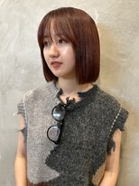 ワッツユアヘアストーリー(What’s your hair story)&nbsp;ボブ/チェリーレッド/レッドブラウン/ブリーチなし