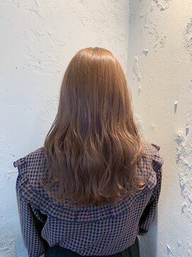 シーン 原宿(scene) ミルクティーベージュ/ミルクティーカラー/色落ちミルクティー